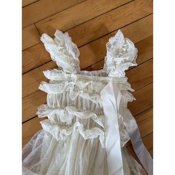 Everfairy cream lace little girls dress - Picture 6 of 6